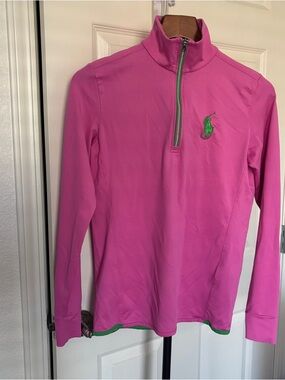 Ralph Lauren golf Pink Quarter-Zip Pullover